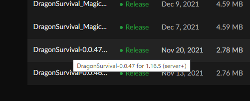 Dragon Survivalの基本ファイル
