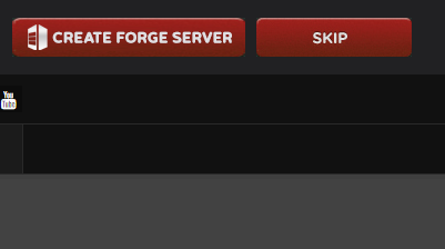 Forgeダウンロード前の広告スキップボタン